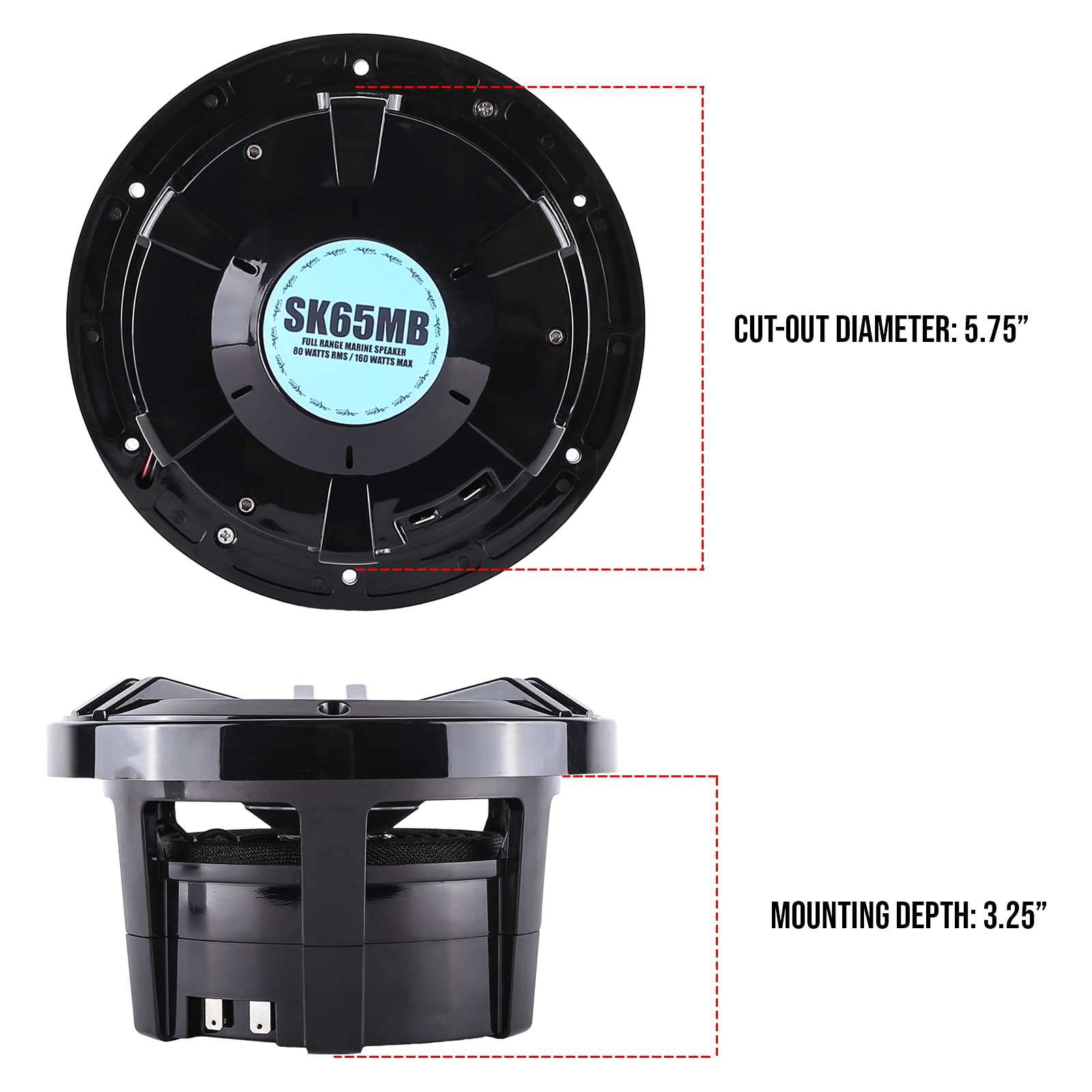 Skar Audio SK65MB 6.5