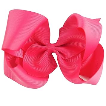 Amazon Com Kathshop 6 Inch 2 Pieces Set Girls Grosgrain Rib Hair
