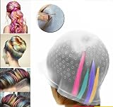 MAGICAP Pro Salon Silicon Hairdressing Highlighting Frosting Cap with Hook view 4