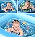 Shirely Baby Double Baby Airbags Floating PVC Inflatable Baby Swim Float Seat Swimming Ring(Green)