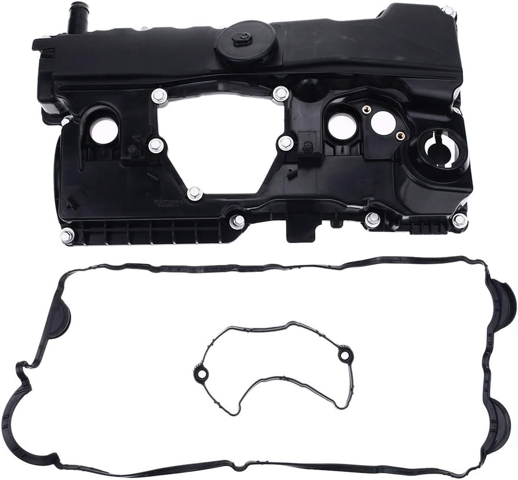 APremium Engine Valve Cover with Gaskets Compatible with