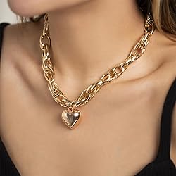 Your Always Charm Chunky Chain Necklaces for Women