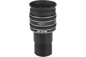 Telescope Eyepiece 1.25inch 58 Degree 5 mm HD Planetary Eyepiece for Astronomical Telescope (5mm)