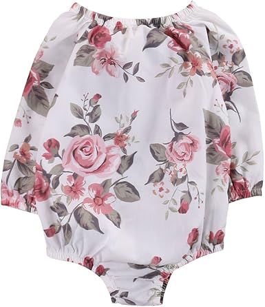 floral baby jumpsuit