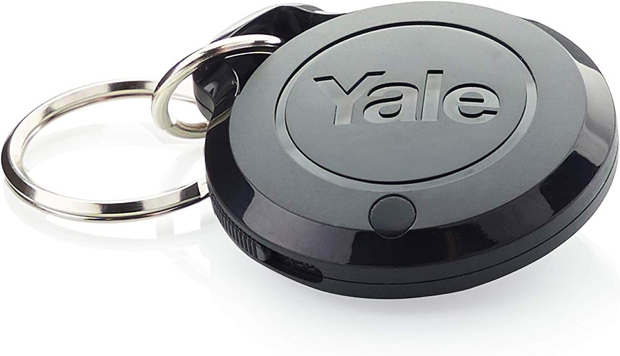 Yale Ac-Kf Sync Smart Home Alarm Accessory Key Fob, Black, Works With Ia Alarms, For Disarming Alarm