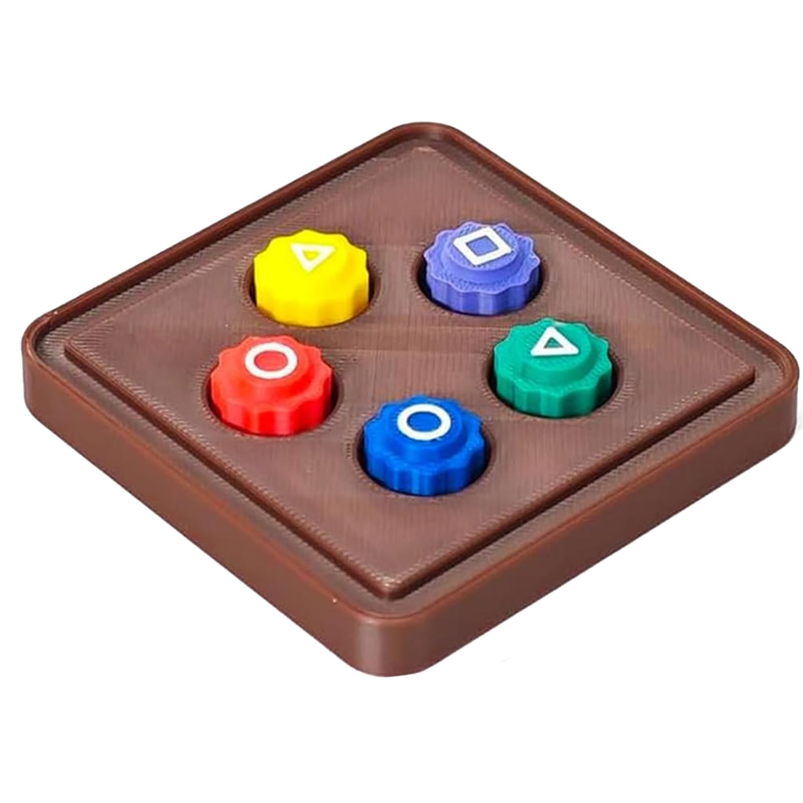 Gonggi Game, Gonggi Korean Game, Squid Game Gonggi, Mini game Grasping Stones Five Stones Korean Traditional Play Game Gonggi Stone Set (1 Set with Base)