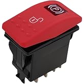 AT405202 G801709840 Toggle Rocker Switch | for John Deere Loader 312GR 313 314G 315 316GR 317G 318D 318E 318G 319E 320D 320E 323E 324E 326D 326E 328D 328E 332D 332E