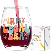 Lamyba 21st Birthday Gifts for Her/Women - In My Legal Era Wine Glass, 21 Year Old Birthday Decorations For Women, 21st birthday Gifts Ideas For Female, Friends, Daughter, Sister, 15oz