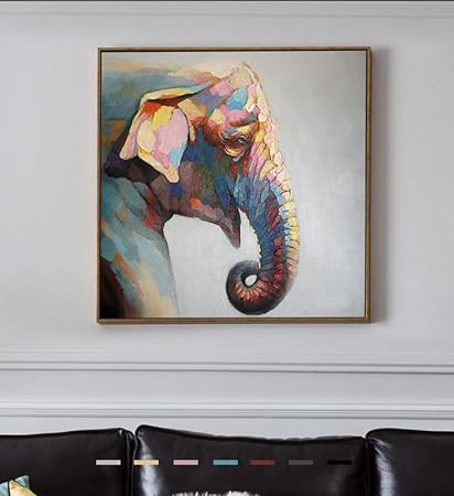 pintura al oleo pintada a mano cuadros