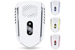 EGLAGEN 4 Pack Insect Ultrasonic and Repellent, Rat Repellent Indoor Plug in, Pest Electronic Control for Roach, Rodent, Mouse, Bugs, Mice