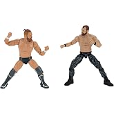 All Elite Wrestling Unrivaled Jon Moxley and Bryan Danielson Two Pack - Two 6-Inch Figures with Aew Microphones and Alternate Hand Accessories - Amazon Exclusive