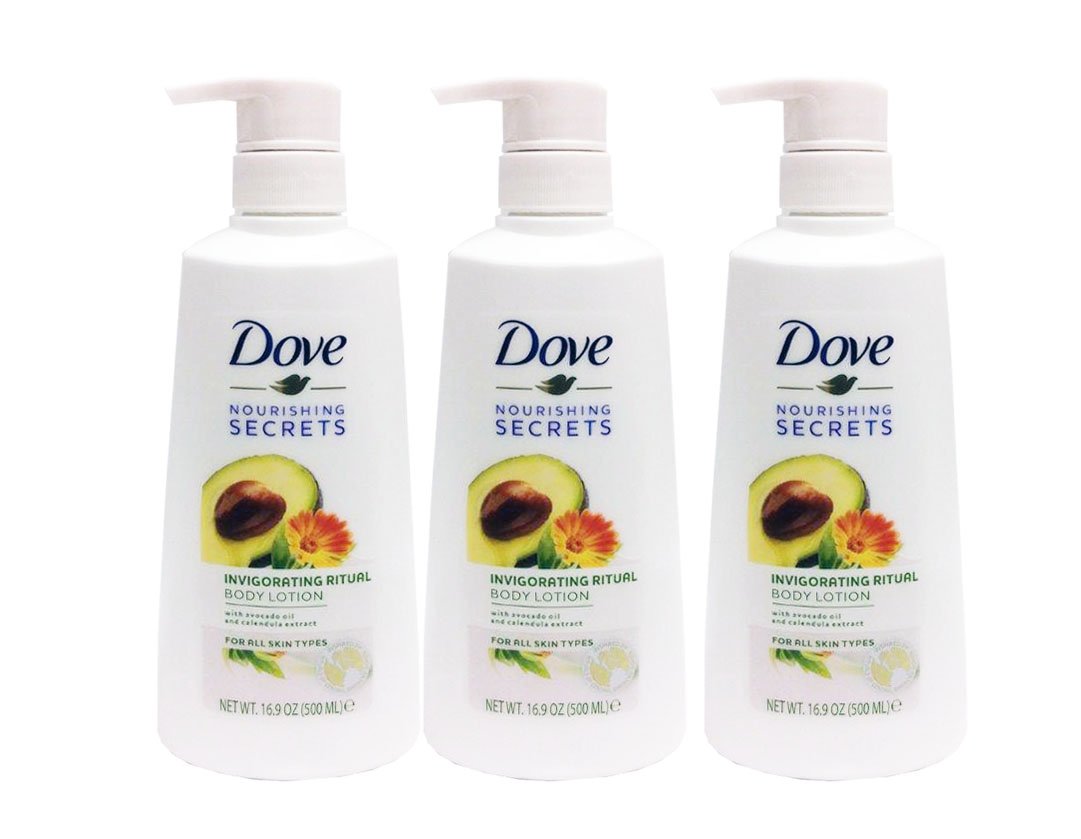 dove nourishing rituals body lotion