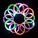 Coral Entertainments Led Bracelets 12 Pack + 12 Replacement Batteries Premium Glow In The Dark, Great For Parties, Weddings Birthdays And More. Super Safety Multicolor Bracelets Are Reusable