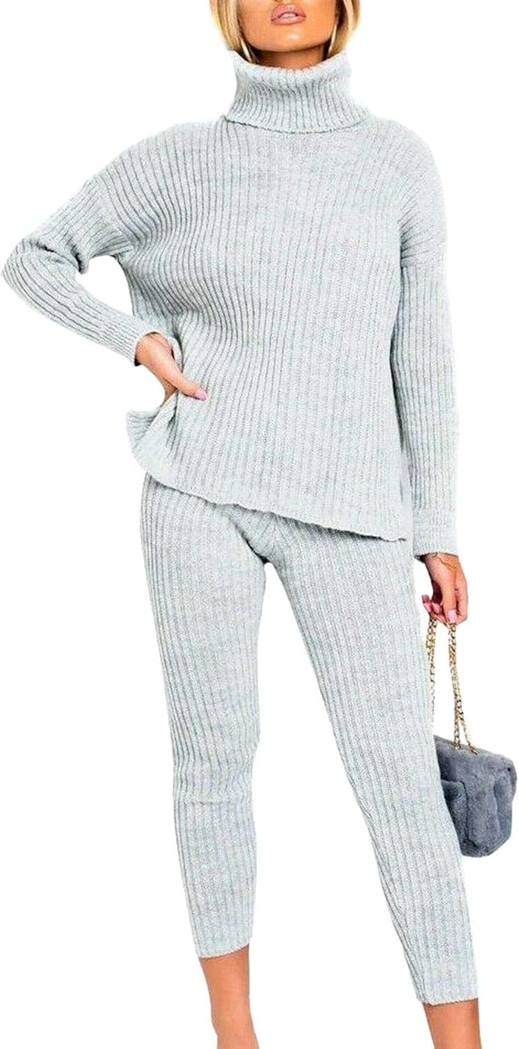cable knit tracksuit ladies