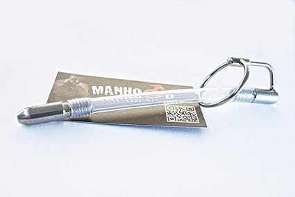 Dilatadores estimulantes de uretra con anillo de glande de metal
