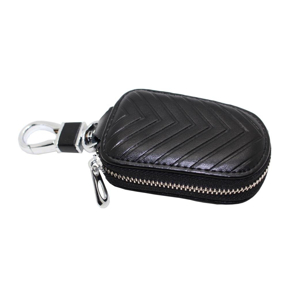 Goldenguy Car Key Case, Key Fob Wallet Remote Carrying Bag Keychain