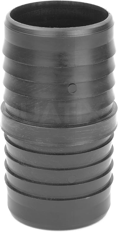 Pisces 38mm Inline Pond Hose Joiner - Barbed Tubing Adapter