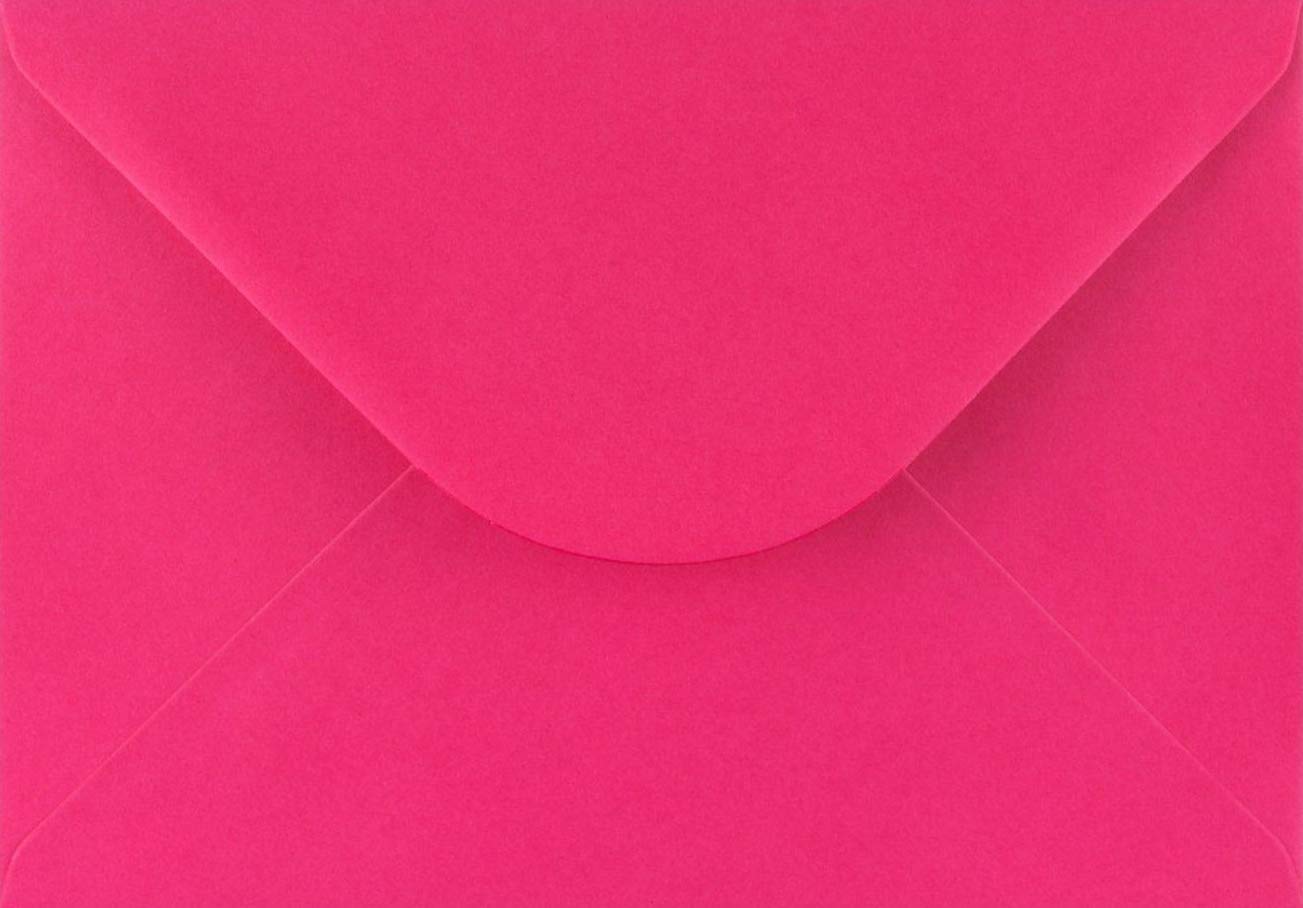 C5 Fuchsia Pink C5 Coloured Envelopes for A5 Greeting Cards Wedding Invitation Crafts 162x229mm- Pack of 10 envelopes (Fuchsia Pink)