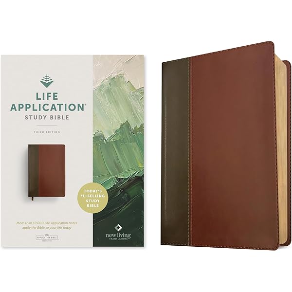 NLT Life Application Study Bible, Third Edition (LeatherLike