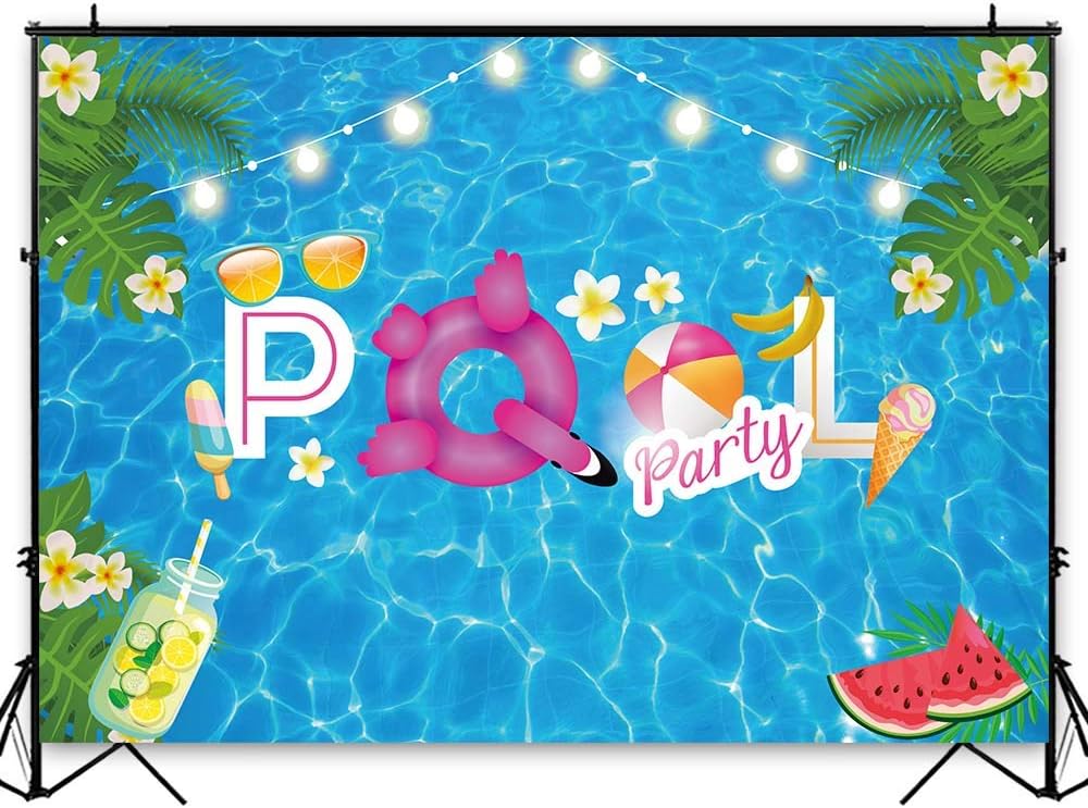 pool party baby shower