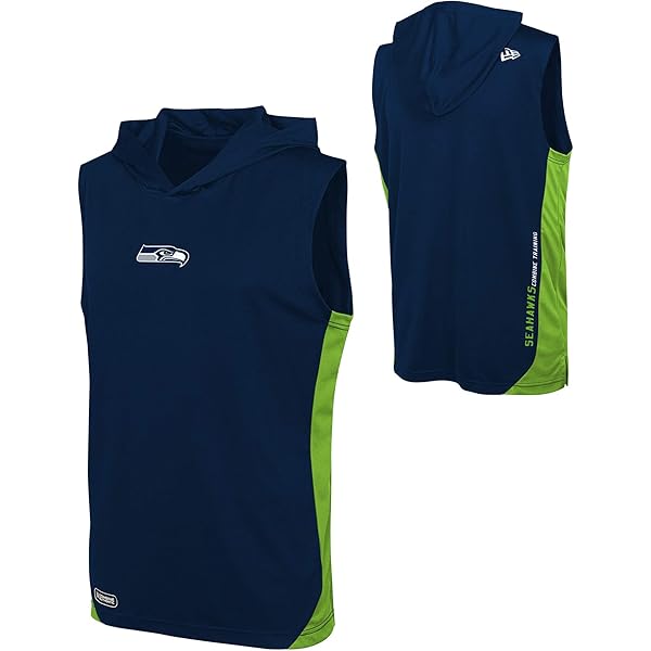 Amazon.com: New Era NFL Men's Champions Flair Hooded Muscle