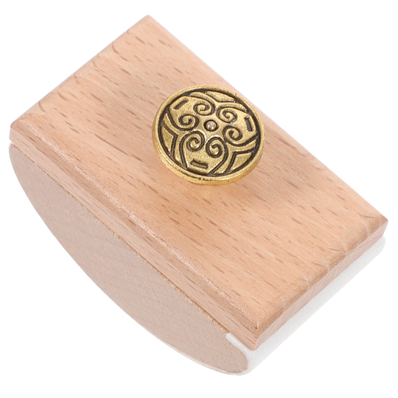 FUNOMOCYA Portable Wooden Rocker Blotter Quick Drying Ink Absorbent Tool for Office and School Ideal for Calligraphy Stamping and Writing Essential Blotting Pad for Ink