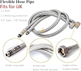 Hairstore Hairdressing Salon Tap Valve Faucet for Basin Backwash 150cm view 7