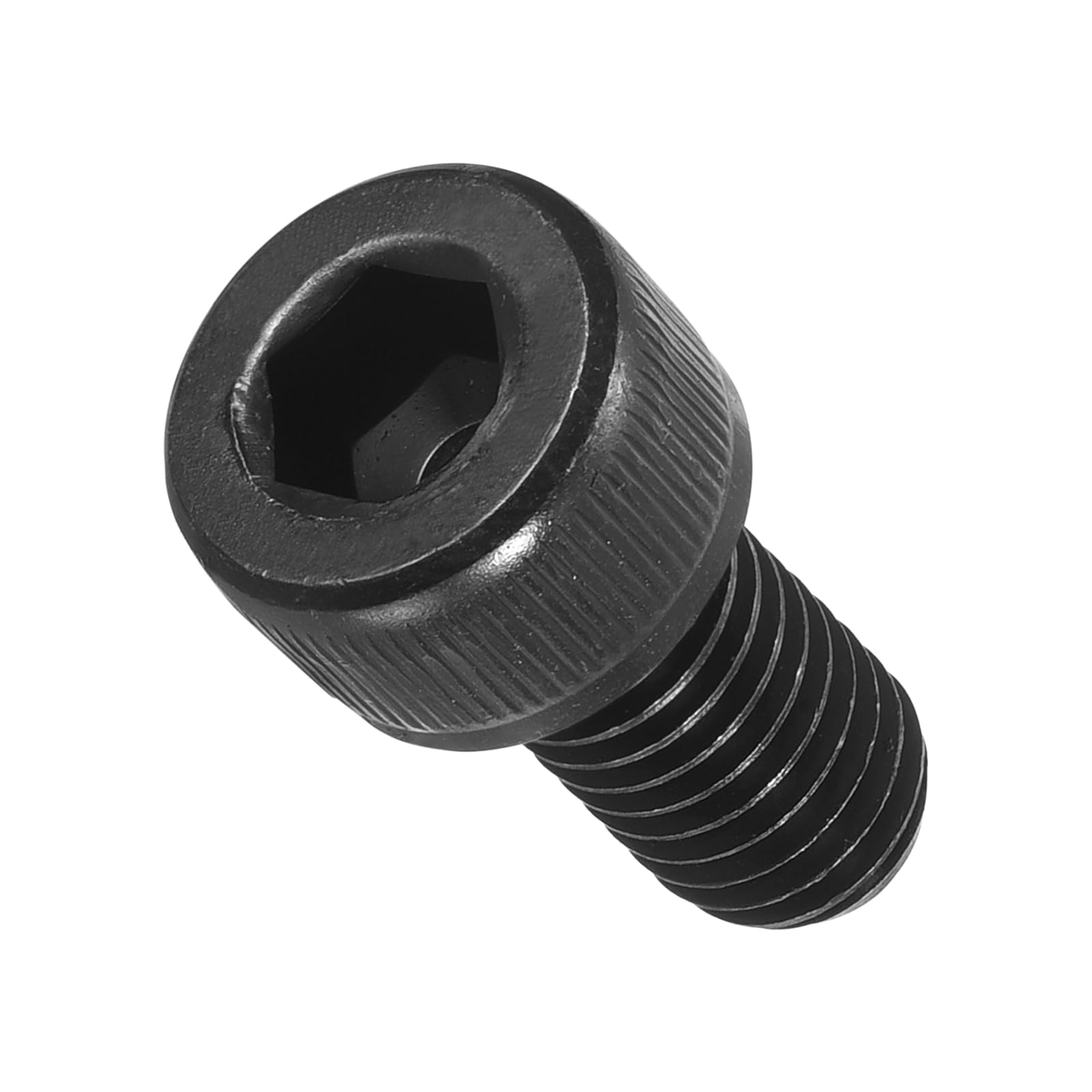 METALLIXITY Socket Head Cap Screws(M8-1.25x16mm)50Pcs, Carbon Steel Allen Socket Drive DIN912/ISO4762 Metric Oxide - Machine Grade 12.9 Internal Hex Screw UNC Coarse, Black — image 1