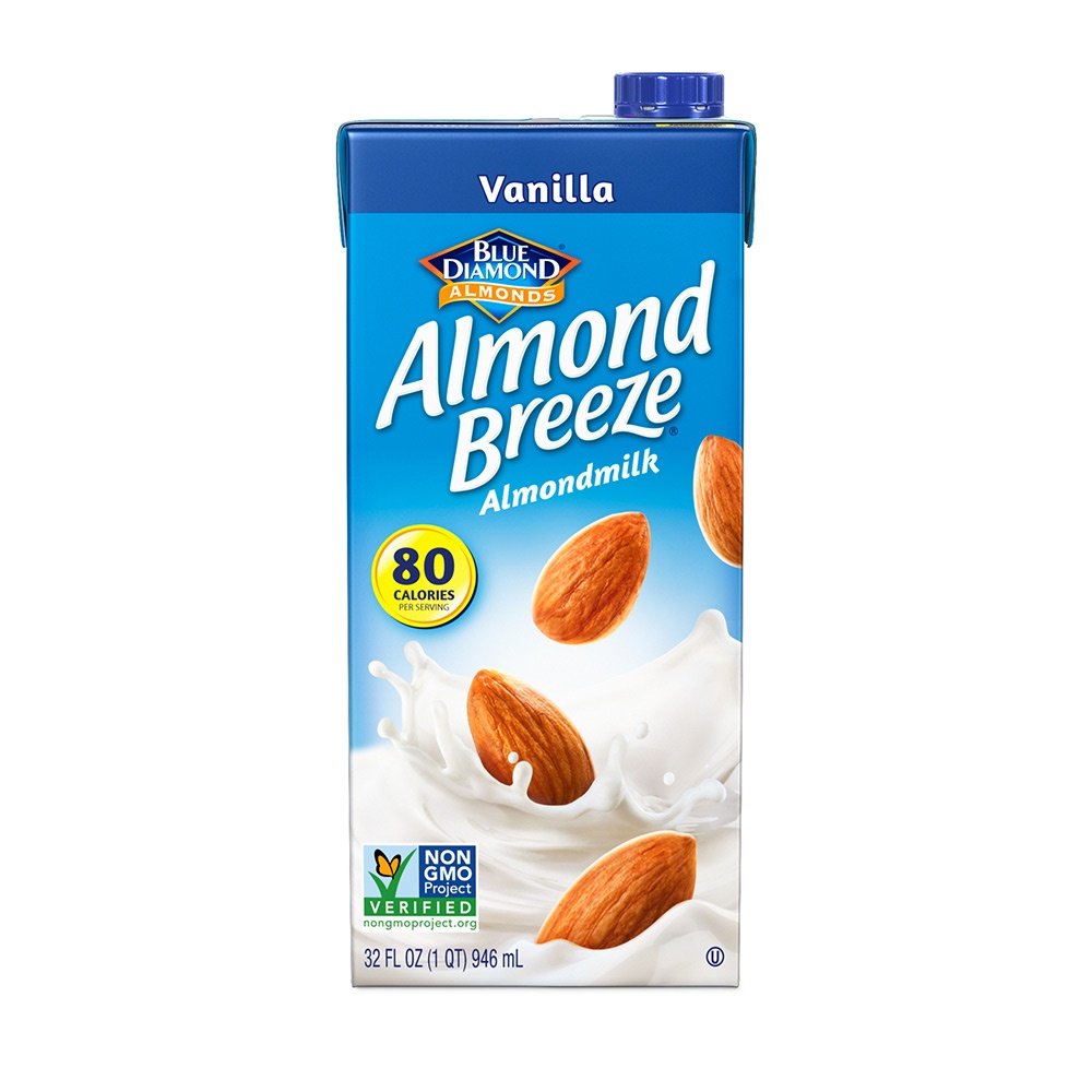 Blue Diamond Vanilla Almond Milk Nutrition Runners High Nutrition