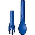 humangear GoBites Click | Travel & Camping Utensils | Portable & Convertible Dining Ware | Collapsable Fork and Spoon