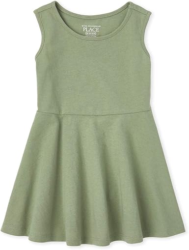 children's place green dress