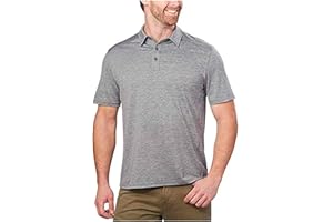G.H. Bass & Co. Men's Short Sleeve Cooling Stretch UPF 50 Polo