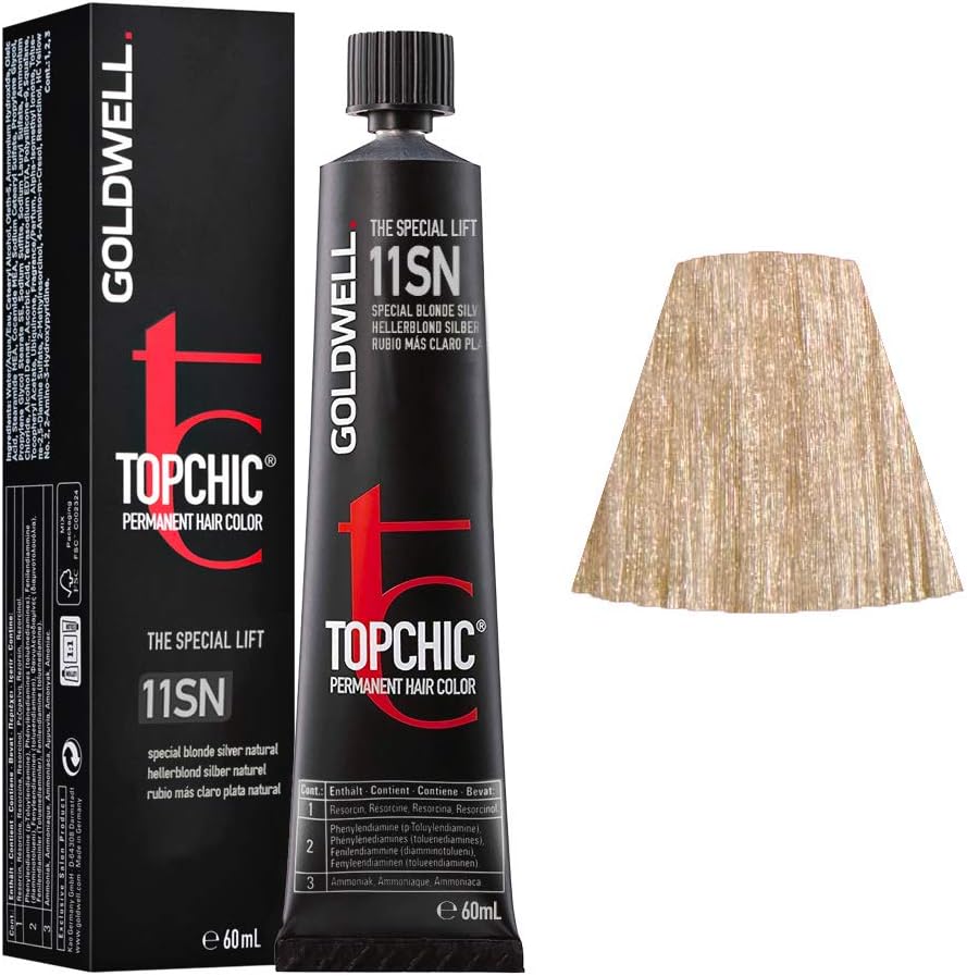 Goldwell Top Chic 11Sn TB 60ml Permanent Hair Colour Silver Natural