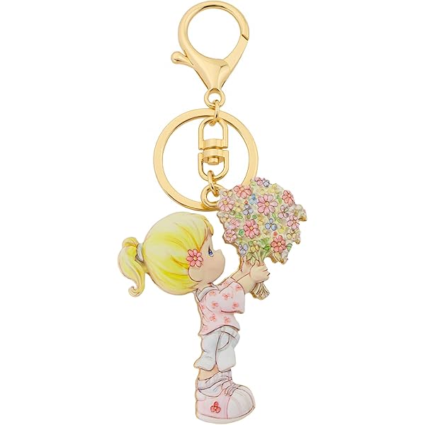 Precious Moments Happy Angel Keychain & Bag Charm - Joyful