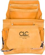 Kuny's API933 Carpenter Nail Tool Bag 10 Pockets Heavy Duty Top Grain Leather view 2