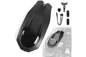 LUXEMOTO Cluster Relocator Kit for Can-Am Ryker 900, 600 Sport & Rally (Replaces OEM #219400948), Black Plastic Gauge & Speedometer Relocator Panel Bracket for Can-Am Ryker All Models Accessories