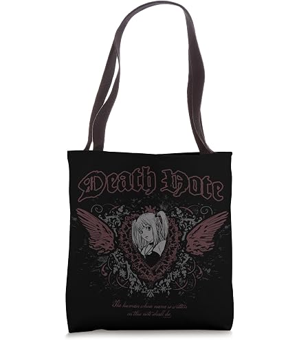 Amazon.com: Death Note Retro Blocks L Anime Tote Bag : Clothing