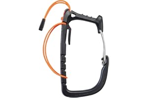PETZL CARITOOL EVO Universal ice Screw Holder That can be Used on Any Type of Harness, for ice Climbing or Mountaineering