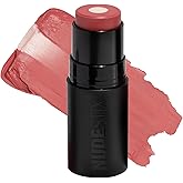 Nudestix Nudies Matte + Glow Core – Dual-Core Cream Blush Stick with Matte Color & Radiant Glow Balm for Cheeks, Eyes & Lips | With Ceramides, Peptides & Vitamin E