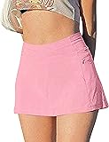 Meladyan Women Sexy Micro Skirt Lining Shorts
