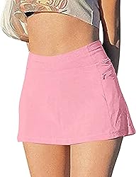 Meladyan Women Sexy Micro Skirt Lining Shorts