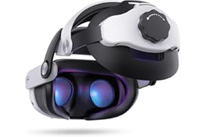 Adicop Head Strap, Compatible with Meta Quest 3S/Quest 3, Enhance Immersion and Comfort, Reduce Facial Stress, VR Accessories, Replacement for Elite Strap