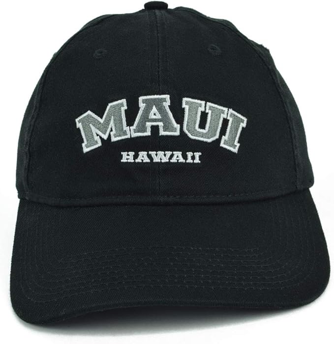 808 Clothing Co. Maui Hawaii Hat (Black) Clothing