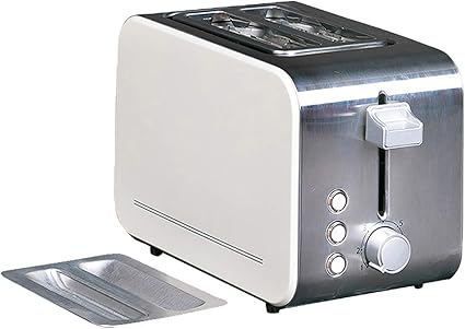 Zacytn Toaster 2 Scheiben Top Toaster Breiter Schlitz Mit Abnehmbarem Krumel Tablett 2 Scheiben Toaster Edelstahl Toaster Mit 7 Brots Chatten Einstellungen Bagel Auftauen Auftauen Funktion Amazon De Kuche Haushalt