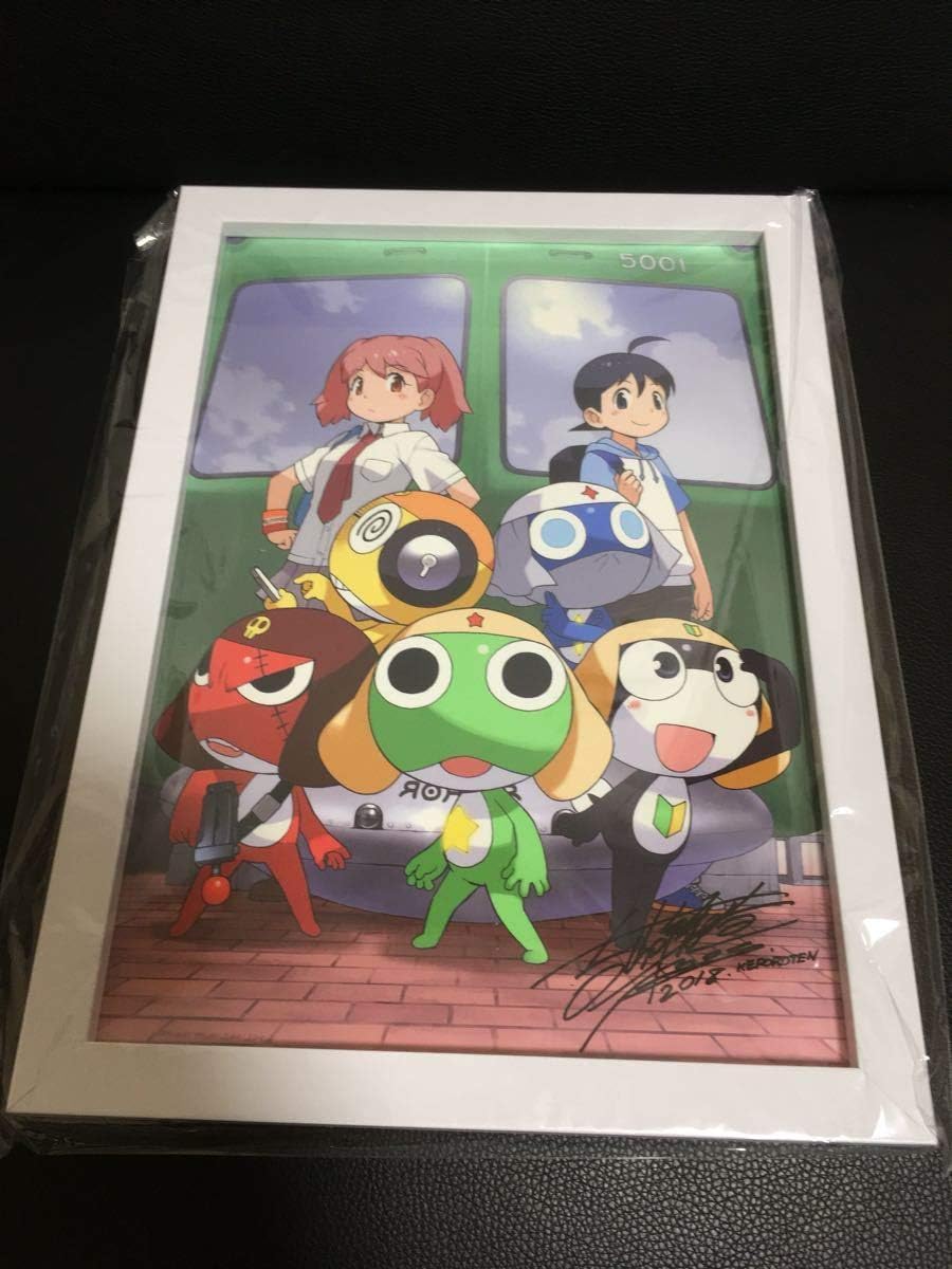 Amazon Co Jp ケロロ軍曹 吉崎観音 サイン入り 複製原画 アートグラフ ケロロ展 書き下ろしイラスト 漫画 会場 ホビー 通販