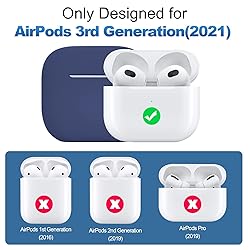 ATUAT Compatible with AirPods 3 Case, Protective