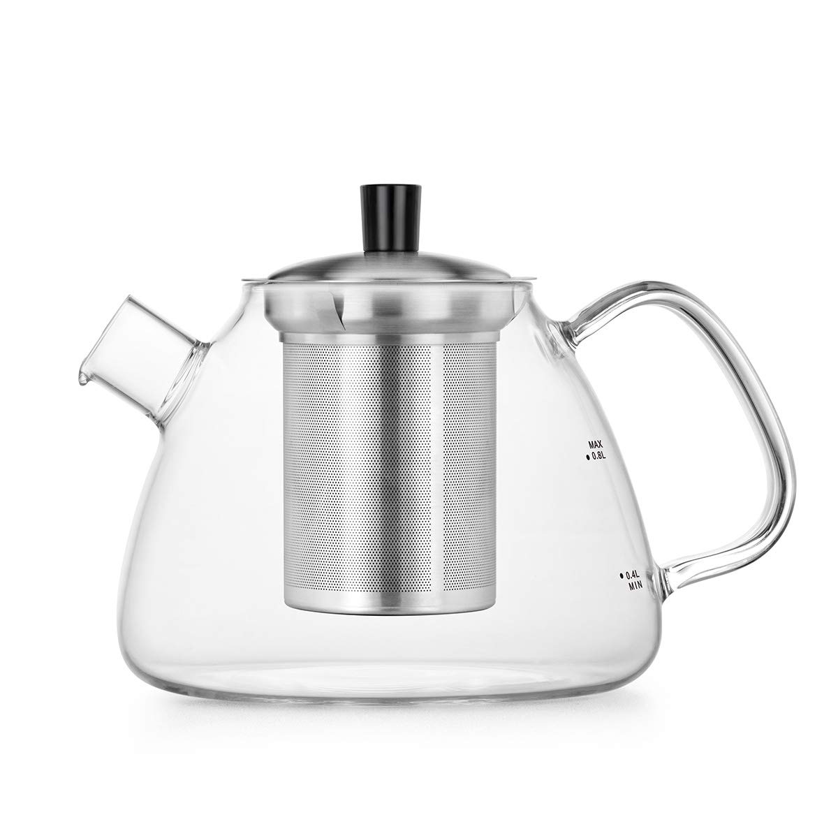 Samadoyo - Tetera de cristal con infusores para té suelto de 1100 ...