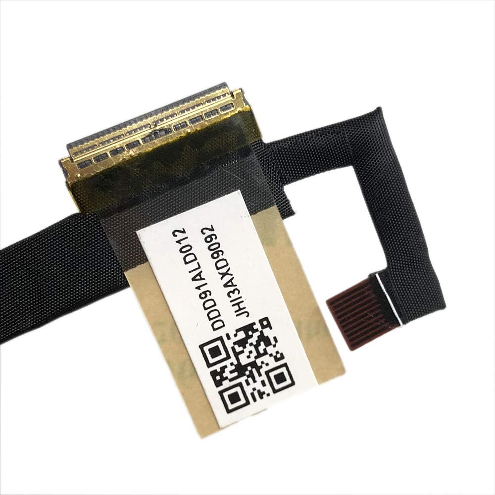 ZAHARA LCD LVDS LED SCREEN CABLE Replacement For HP X2 210 G2 902354001 DDD91ALD012 30Pin, Black - Image 5