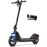 NIU Electric Scooter for Adult - KQi 90 100 200 300 Series E Scooter w/Suspension, 500-1000W Peak Power, 14-37 Max Miles, Top 15-23 MPH, Portable Commuting Escooter, Folding Handlebar(Only 100F, 200F)