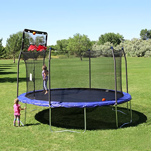 Skywalker Trampolines 15’ Trampoline Double Basketball Hoop Accessory